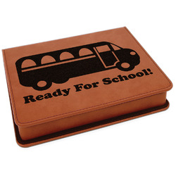 School Bus Leatherette 4-Piece Wine Tool Set (Personalized)