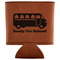 School Bus Leatherette Can Sleeve - Flat