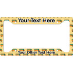 School Bus License Plate Frame - Style A (Personalized)