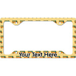 School Bus License Plate Frame - Style C (Personalized)