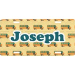 School Bus Front License Plate (Personalized)