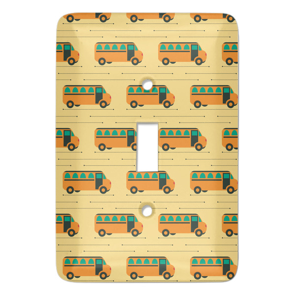Custom School Bus Light Switch Cover (Single Toggle)
