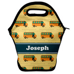 School Bus Lunch Bag w/ Name or Text