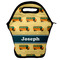 School Bus Lunch Bag w/ Name or Text