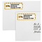 School Bus Mailing Labels - Double Stack Close Up