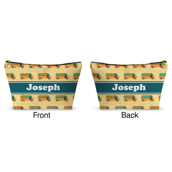 School Bus Makeup Bag (Front and Back)