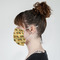 School Bus Mask - Side View on Girl