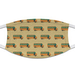 School Bus Cloth Face Mask (T-Shirt Fabric)