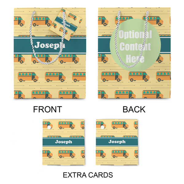 School Bus Medium Gift Bag - Approval