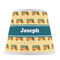 School Bus Poly Film Empire Lampshade - Front View