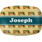 School Bus Melamine Platter (Personalized)