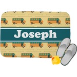 School Bus Memory Foam Bath Mat - 24"x17" (Personalized)