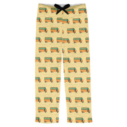 School Bus Mens Pajama Pants (Personalized)