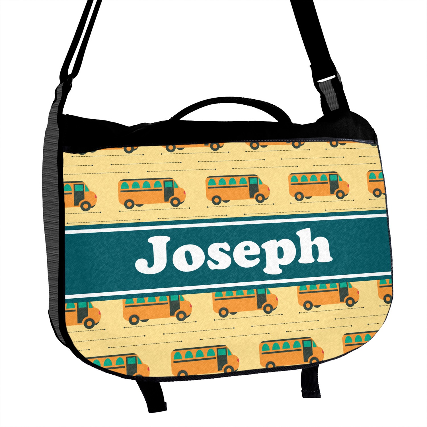 School Bus Messenger Bag (Personalized) YouCustomizeIt