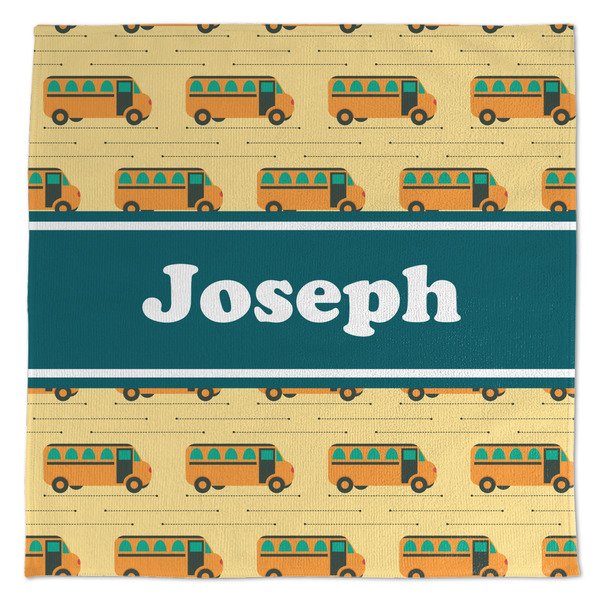 School Bus Microfiber Dish Rag - APPROVAL