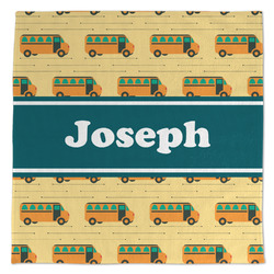 School Bus Microfiber Dish Towel (Personalized)