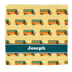 School Bus Microfiber Dish Rag (Personalized)