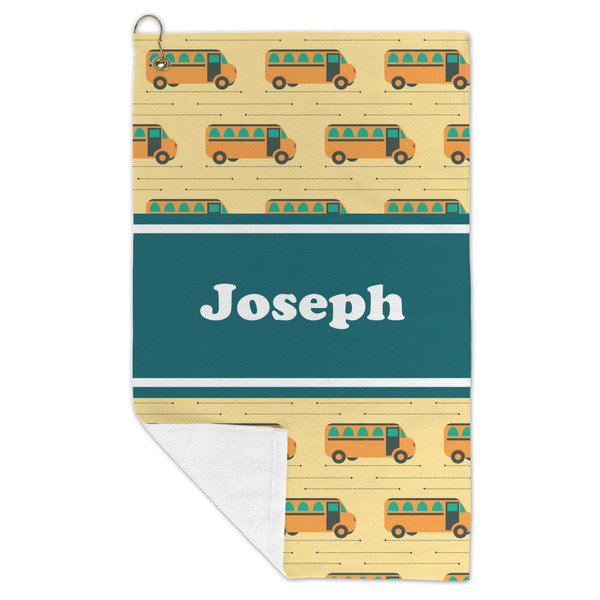 School Bus Microfiber Golf Towels - FOLD