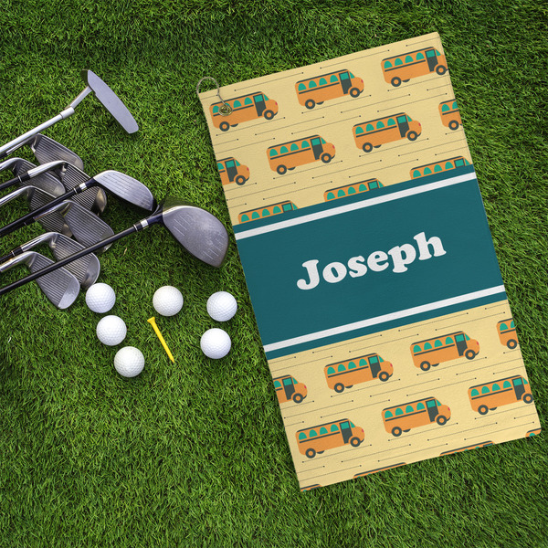 School Bus Microfiber Golf Towels - LIFESTYLE