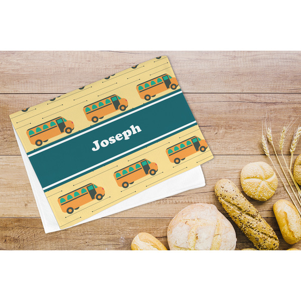 School Bus Microfiber Kitchen Towel - LIFESTYLE
