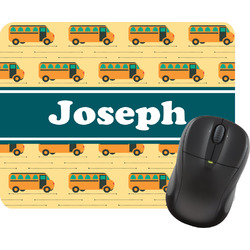 School Bus Rectangular Mouse Pad (Personalized)