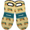 School Bus Neoprene Oven Mitts - Set of 2 w/ Name or Text