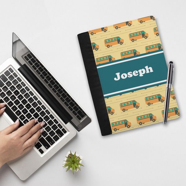 School Bus Notebook Padfolio - LIFESTYLE (large)