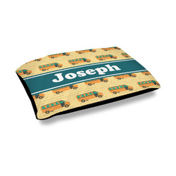 School Bus Outdoor Dog Bed - Medium (Personalized)