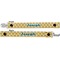 School Bus Pacifier Clip - Front and Back
