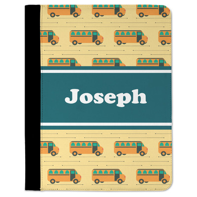 School Bus Padfolio Clipboard - Large (Personalized)