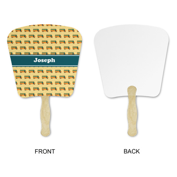 School Bus Paper Fans - Approval