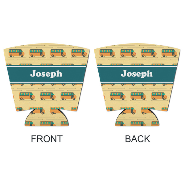 School Bus Party Cup Sleeves - with bottom - APPROVAL