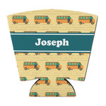 School Bus Party Cup Sleeve - with Bottom (Personalized)