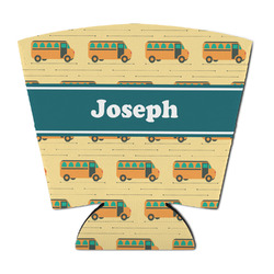 School Bus Party Cup Sleeve - with Bottom (Personalized)