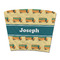 School Bus Party Cup Sleeves - without bottom - FRONT (flat)