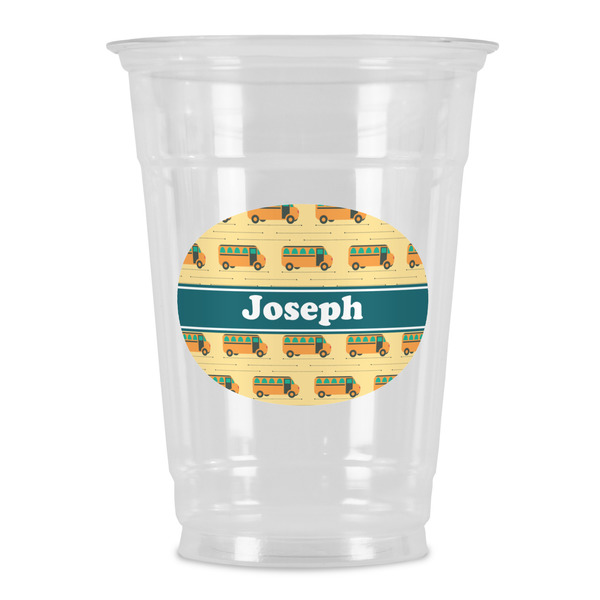 Custom School Bus Party Cups - 16oz (Personalized)