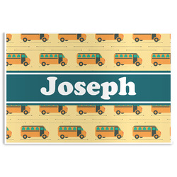 School Bus Disposable Paper Placemats (Personalized)
