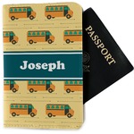 School Bus Passport Holder - Fabric (Personalized)