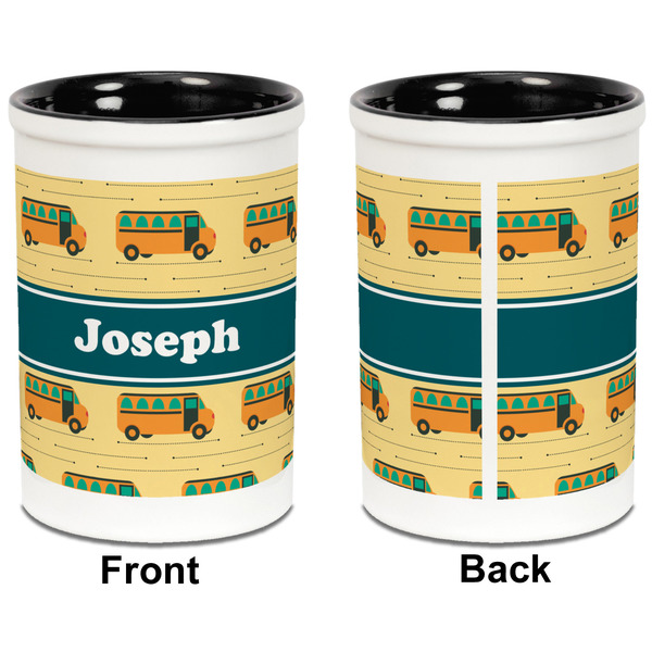 School Bus Pencil Holder - Black - approval