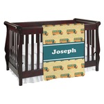 School Bus Baby Blanket (Personalized)