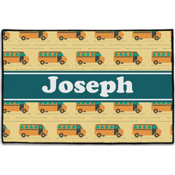 School Bus Door Mat - 36"x24" (Personalized)