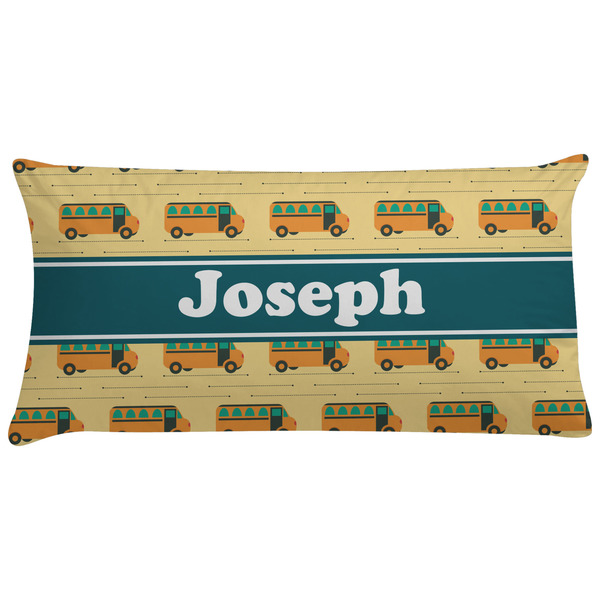 Custom School Bus Pillow Case (Personalized)