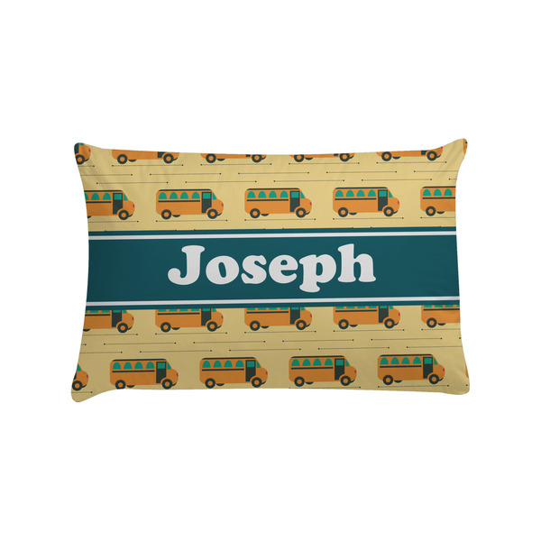 Custom School Bus Pillow Case - Standard (Personalized)