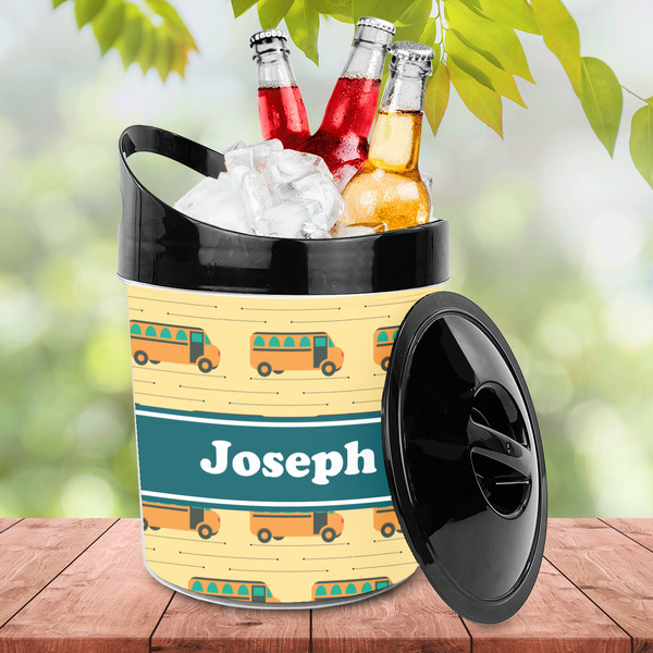 School Bus Plastic Ice Bucket - LIFESTYLE