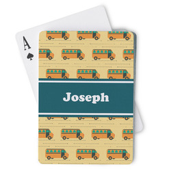 School Bus Playing Cards (Personalized)