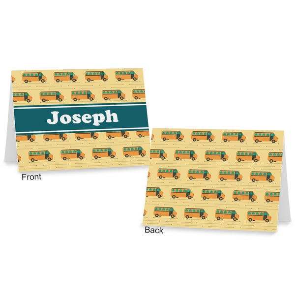 School Bus Postcard - Front and Back