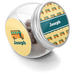 School Bus Puppy Treat Jar (Personalized)