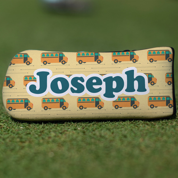 Custom School Bus Blade Putter Cover (Personalized)