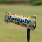 School Bus Putter Cover - On Putter