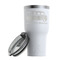 School Bus RTIC Tumbler -  White (with Lid)